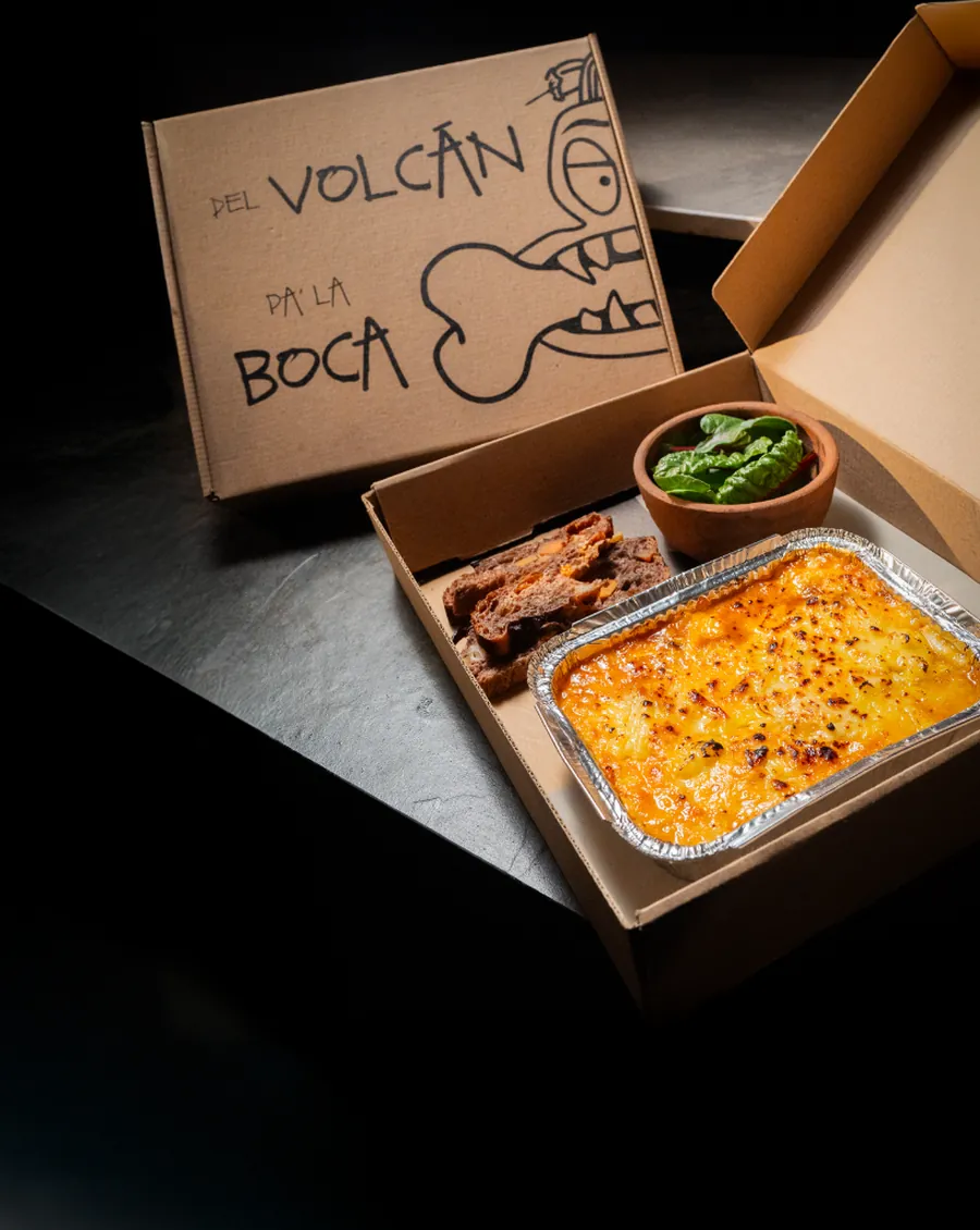 Lasagna al Volcán